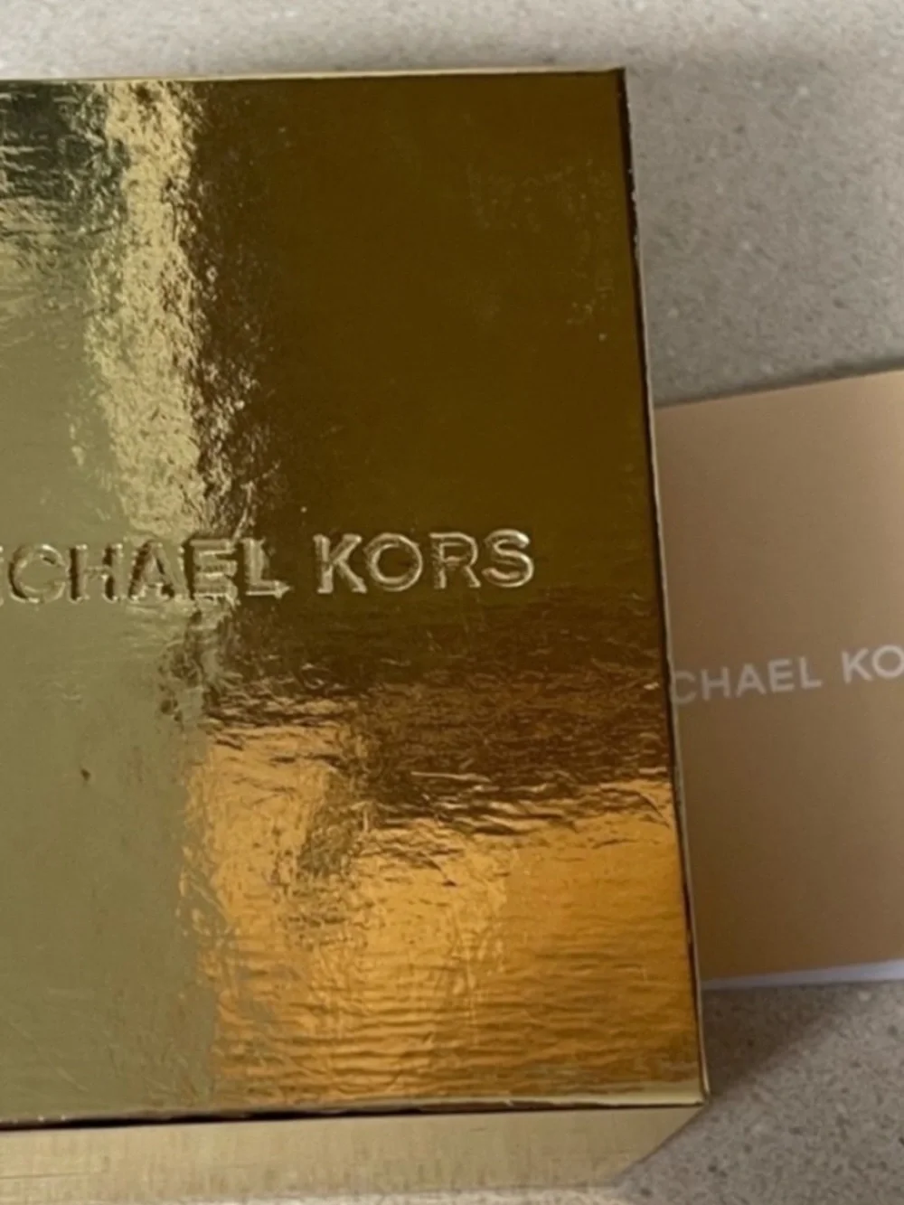 Michael Kors Gold Color Stud Earrings